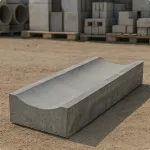Лоток бетонный канальный Л15-8а 5970х1840х720мм Серия 3.006.1-2.87
