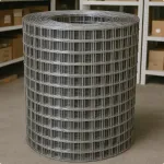 Сетка сварная для забора 50х50х2,5 мм в картах 0,5х2 м ВР-1 неоцинкованная